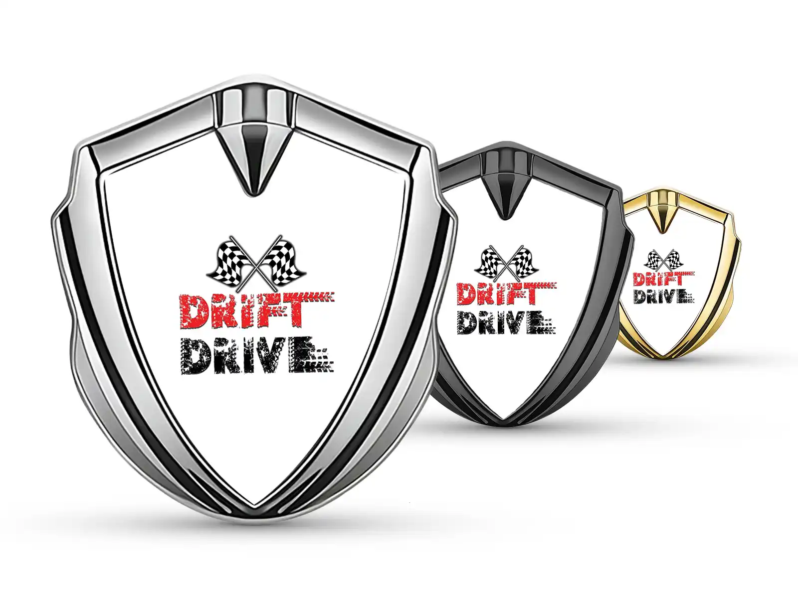 3d Emblem Badge Luxury Finish Alloy 3D Detail